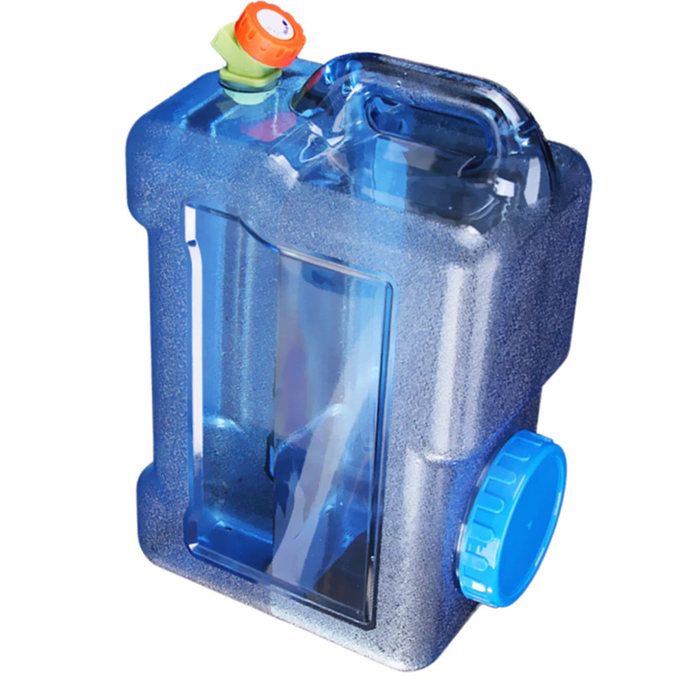22L/20L/18L Large Capacity Water Container Water Canister Drinking Water Storage Bucket With Handle for Camping Travel Drinking