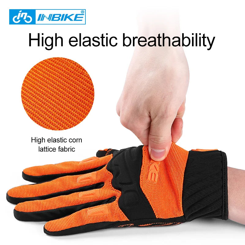 🧤 INBIKE MTB Cycling Gloves – 5mm Shock‑Absorbing