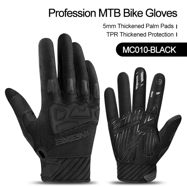 🧤 INBIKE MTB Cycling Gloves – 5mm Shock‑Absorbing