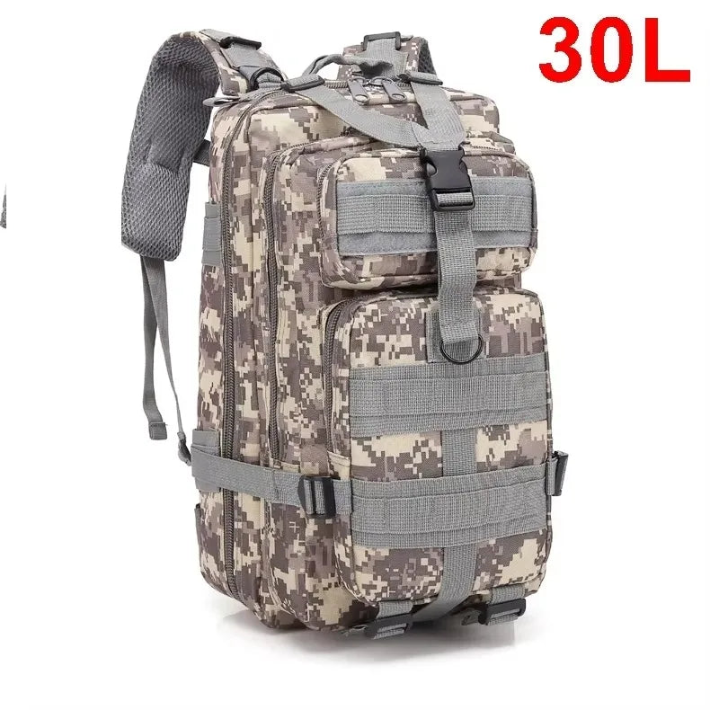 🎒 30L / 50L Tactical Backpack | MOLLE EDC Rucksack