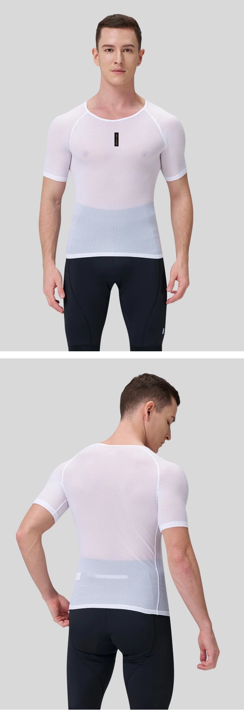 🚴 HISERWA Summer Mesh Cycling Base Layer Vest