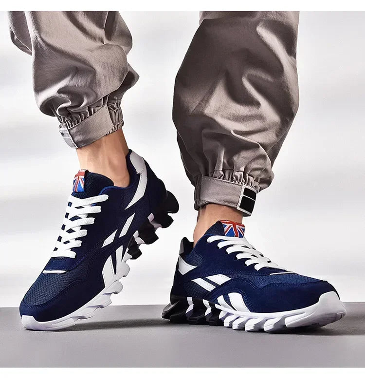 🥾 Brand Trend Thick‑Sole Cushioned Fitness Sneakers