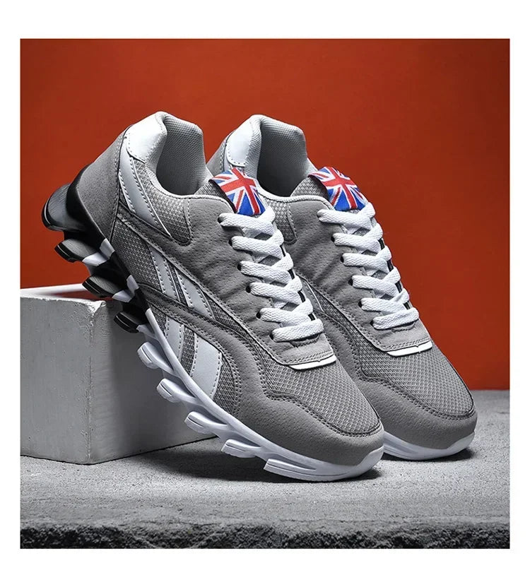 🥾 Brand Trend Thick‑Sole Cushioned Fitness Sneakers