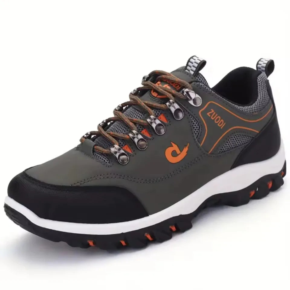👞 Men’s Genuine Leather Casual Sneakers