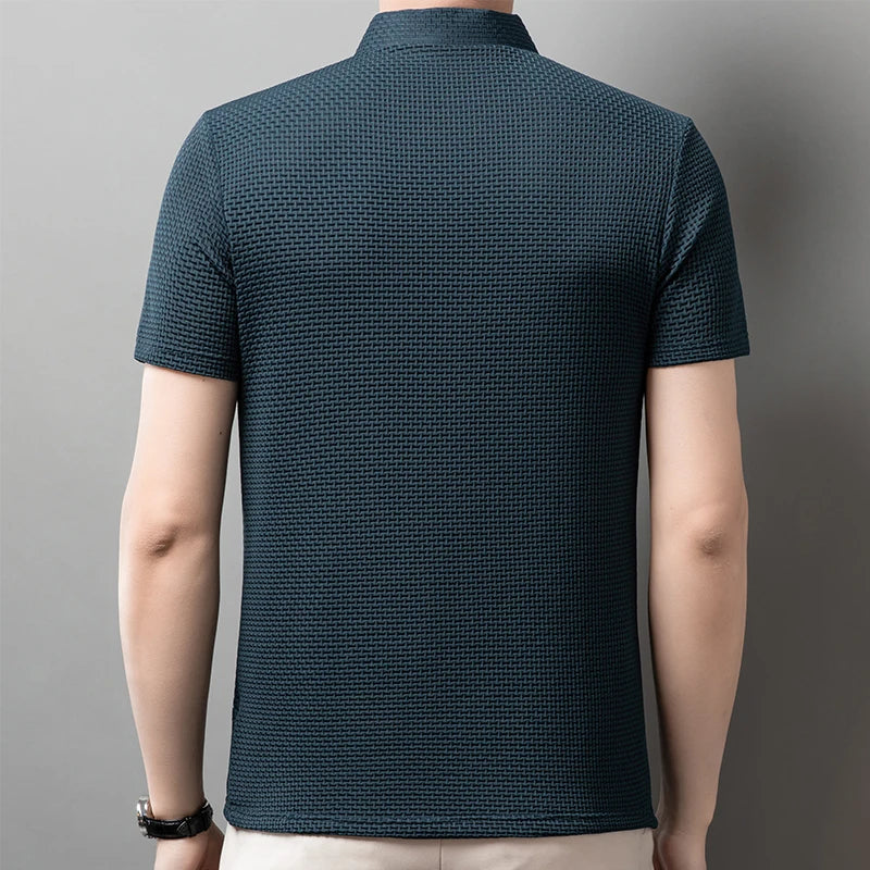 🧥 Bone Flower Business Casual Polo Shirt