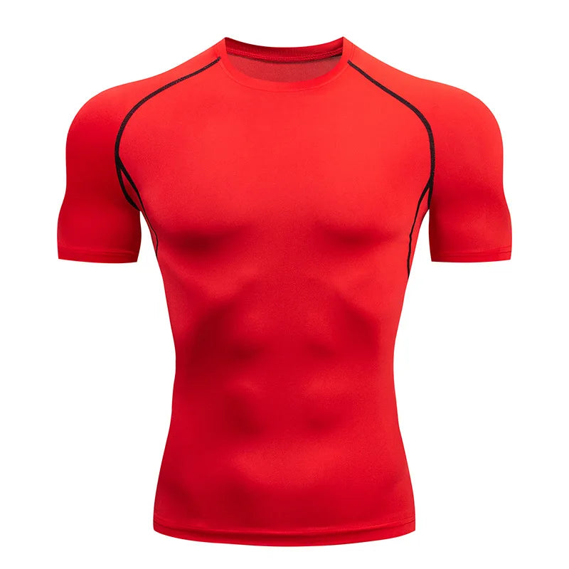 🧣 Men’s Turtleneck Compression Long Sleeve Rash Guard