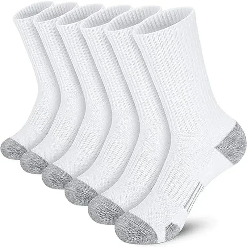 🧦 6 / 12 Pairs Men’s Ground‑Grip Sports Socks | Football & Gym