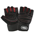🧤 Half‑Finger Workout Gloves – With Wrist Wrap Support