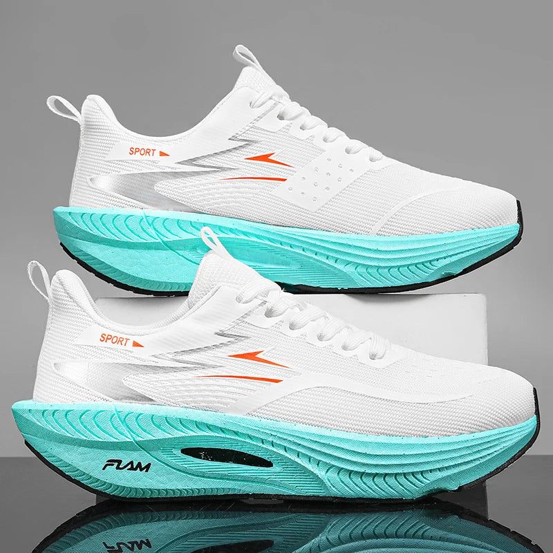 🏃 Marathon Carbon Plate + Air Cushion Running Shoes