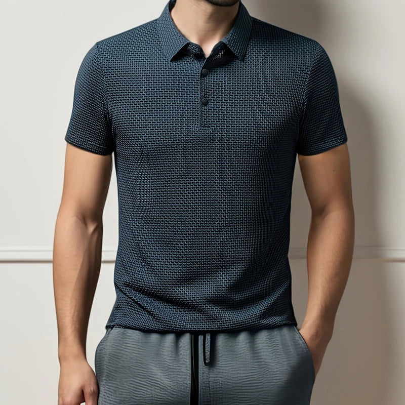 🧥 Bone Flower Business Casual Polo Shirt
