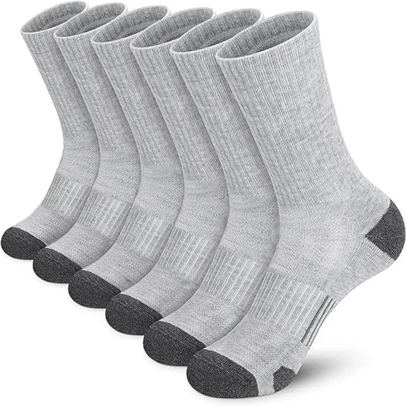 🧦 6 / 12 Pairs Men’s Ground‑Grip Sports Socks | Football & Gym