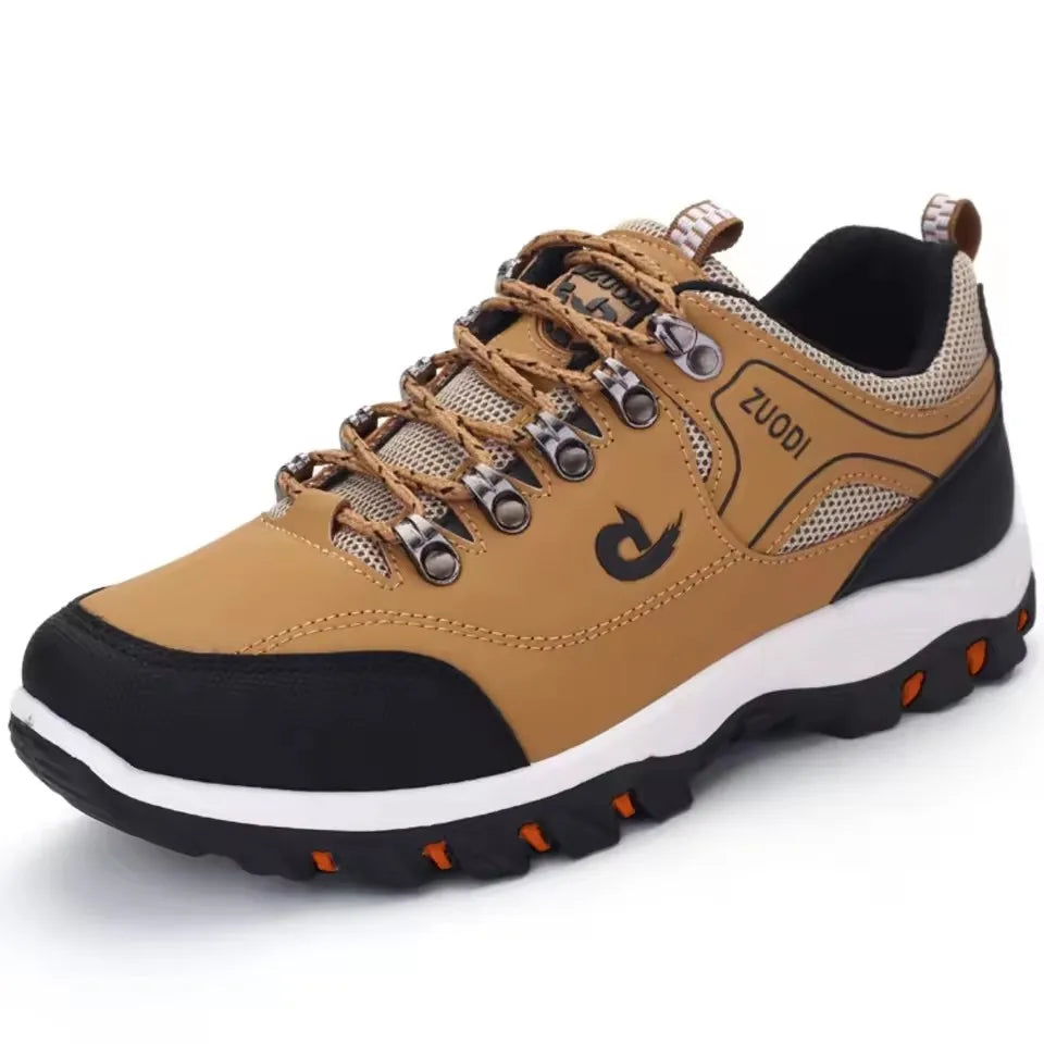 👞 Men’s Genuine Leather Casual Sneakers