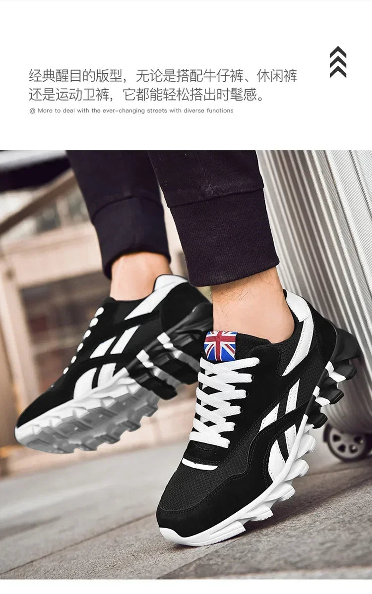 🥾 Brand Trend Thick‑Sole Cushioned Fitness Sneakers