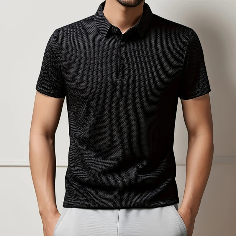 🧥 Bone Flower Business Casual Polo Shirt