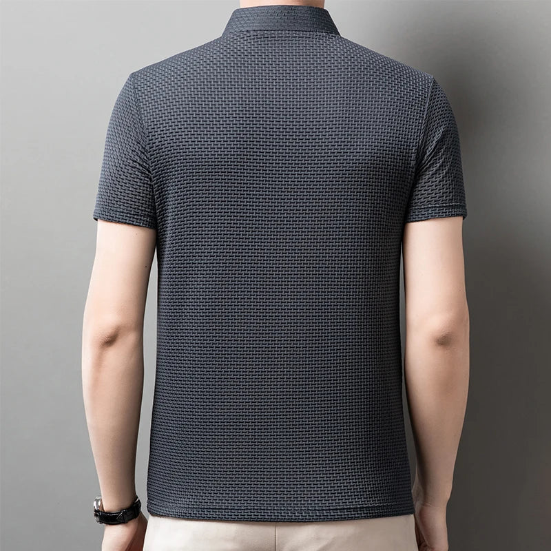 🧥 Bone Flower Business Casual Polo Shirt