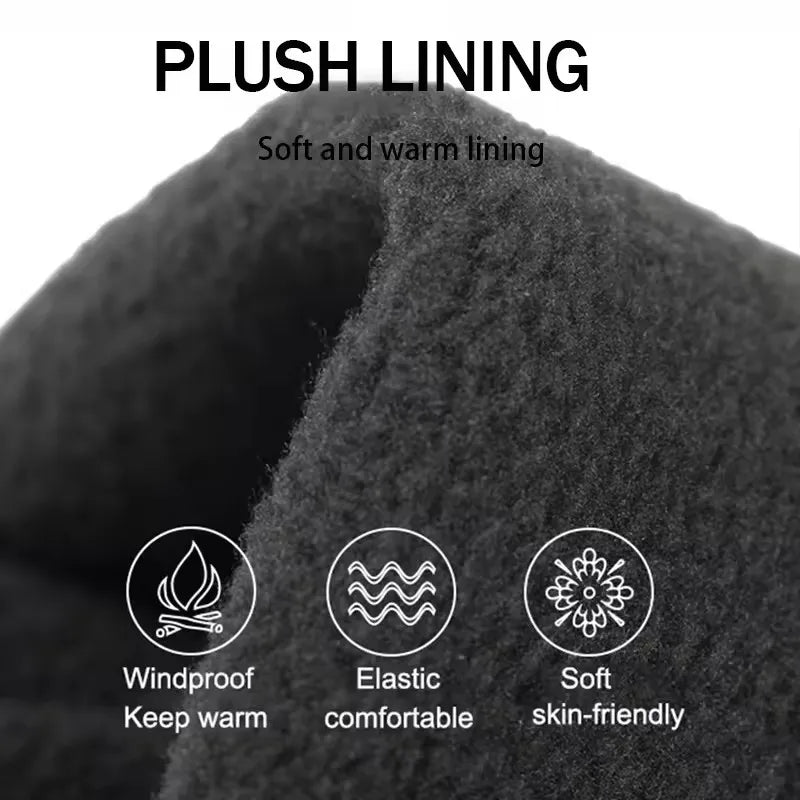 🧤 Men  Winter Thermal Gloves – Windproof, Touchscreen, Non‑Slip