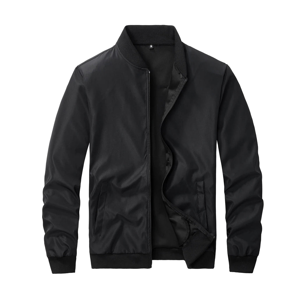 🧥 Men’s  Spring/Autumn Baseball Collar Thin Jacket