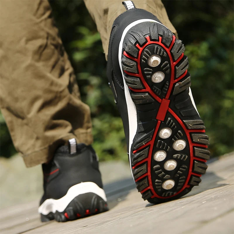 👞 Men’s Genuine Leather Casual Sneakers