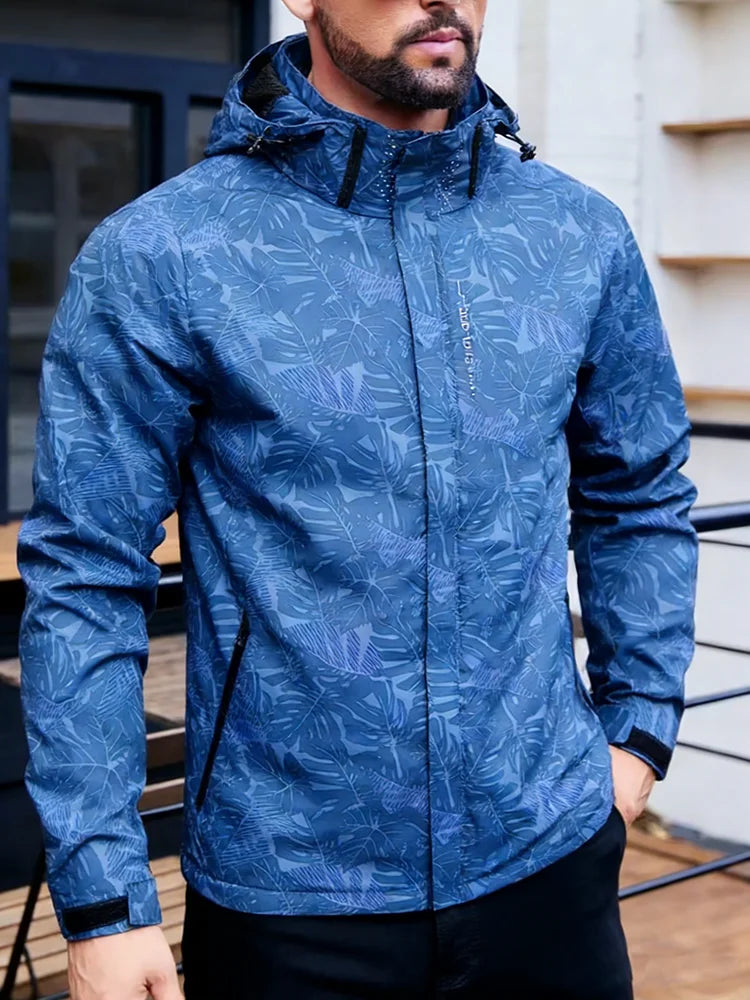 🧥 Men’s Casual Waterproof Windbreaker Jacket