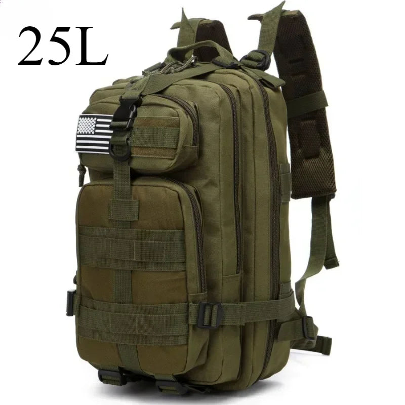 🎒 25L / 50L Tactical Molle Backpack – Outdoor & Multi‑Purpose