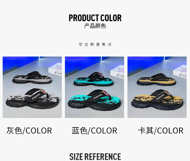 Men’s Casual Flip Flops & Slides – No Prices