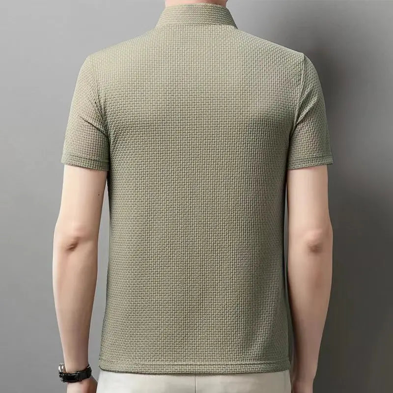 🧥 Bone Flower Business Casual Polo Shirt