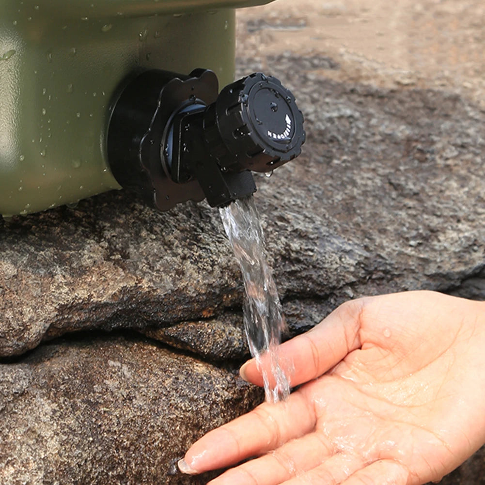 11/12L Water Storage Container with Faucet Portable Water Tank Large Capacity Drinking Water Bucket for Vehicle Car Camping