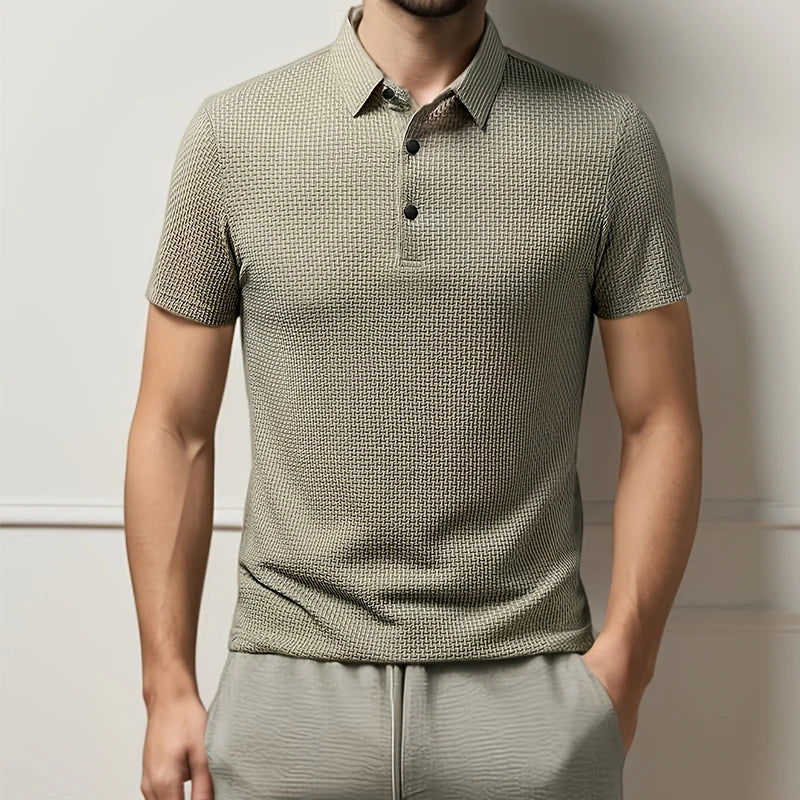 🧥 Bone Flower Business Casual Polo Shirt