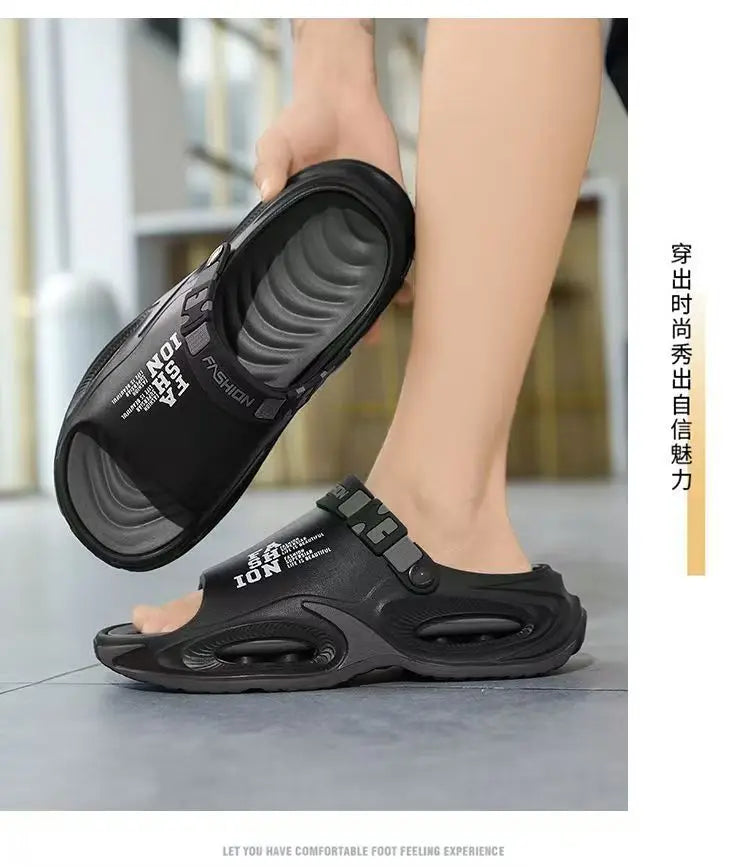 Men’s 2-in-1 Slip-On Sandals – Outdoor & Driving