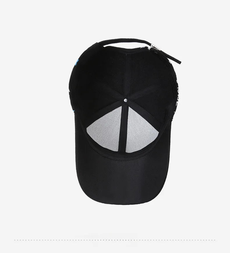 🧢 New Graffiti Printed Baseball Cap – Unisex Hip‑Hop Snapback