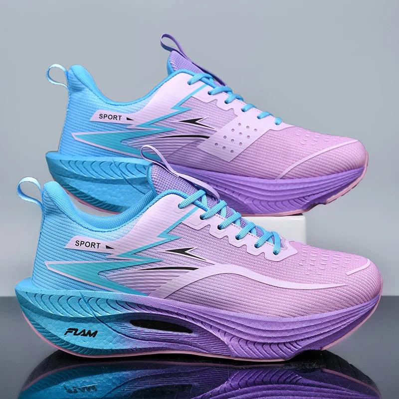 🏃 Marathon Carbon Plate + Air Cushion Running Shoes