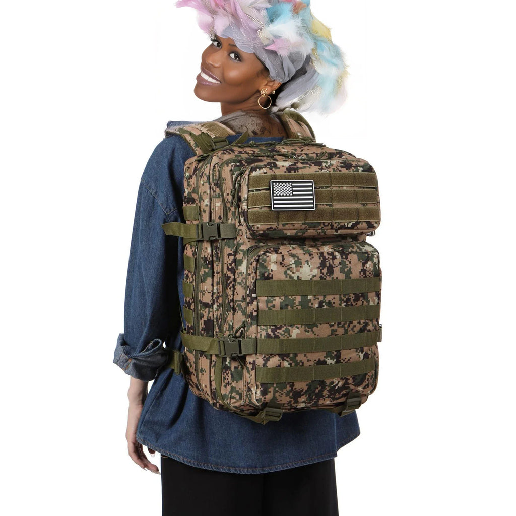 🎒 25L / 50L Tactical Molle Backpack – Outdoor & Multi‑Purpose