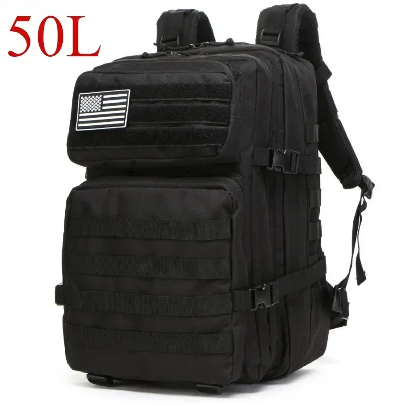 🎒 25L / 50L Tactical Molle Backpack – Outdoor & Multi‑Purpose