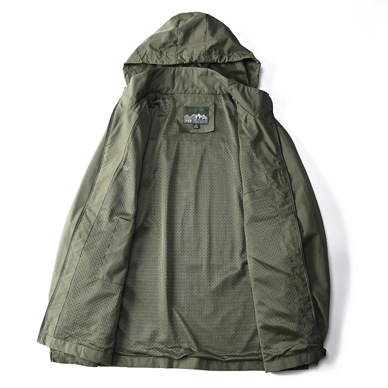 Style: Military / Field / Sports | European Sizes S–5XL | Thin Lightweight