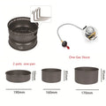 Camping Gas Stove Alcohol Stove Cooking Pot Optional XBL100-Q1 Stove Burner Pots Pan Set