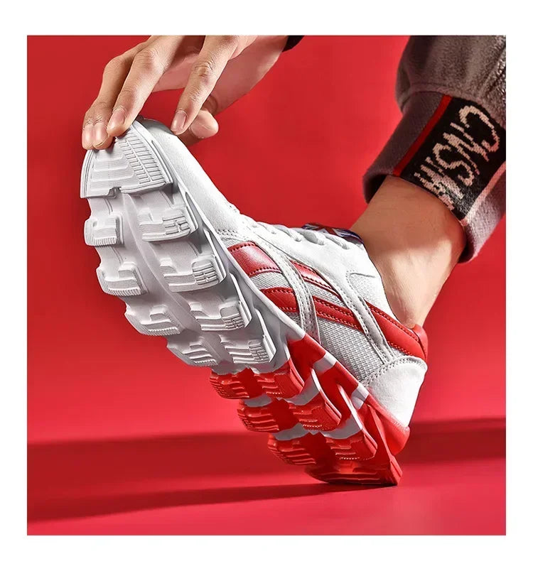 🥾 Brand Trend Thick‑Sole Cushioned Fitness Sneakers