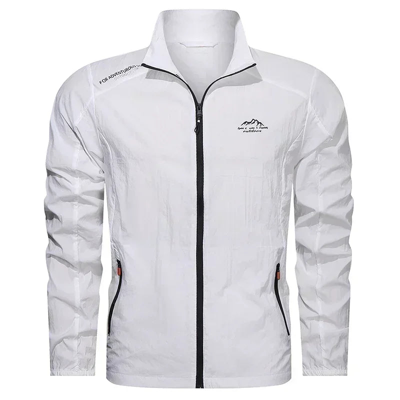 ☀️ Men’s UPF100+ Summer Ultra-Light UV Windbreaker