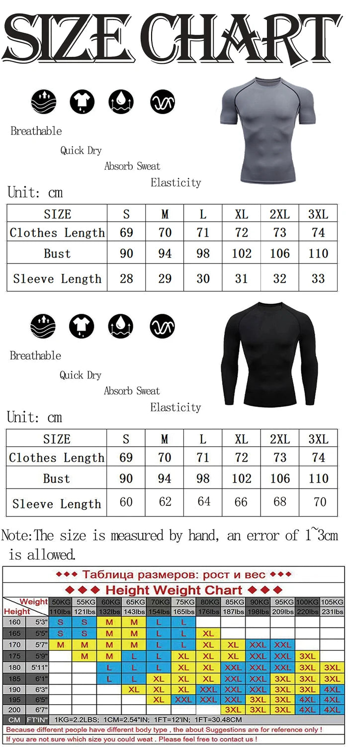 🧣 Men’s Turtleneck Compression Long Sleeve Rash Guard