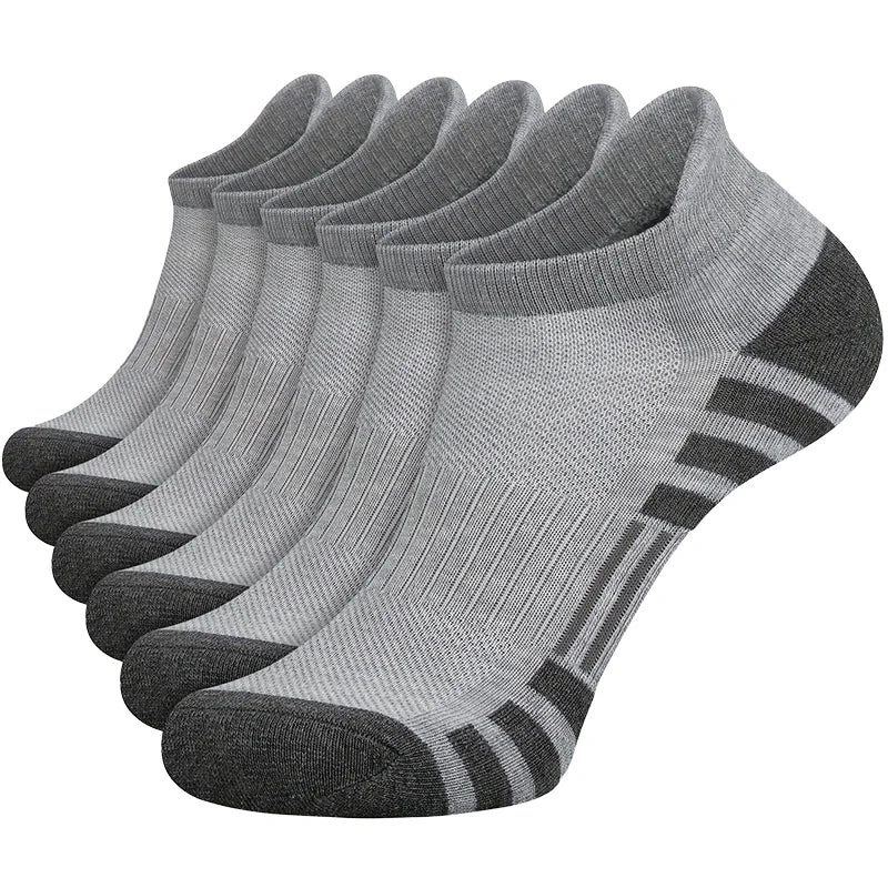 🧦 6 / 12 Pairs Men’s Ground‑Grip Sports Socks | Football & Gym