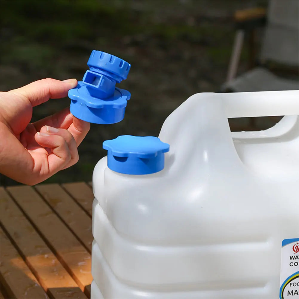 11/12L Water Storage Container with Faucet Portable Water Tank Large Capacity Drinking Water Bucket for Vehicle Car Camping