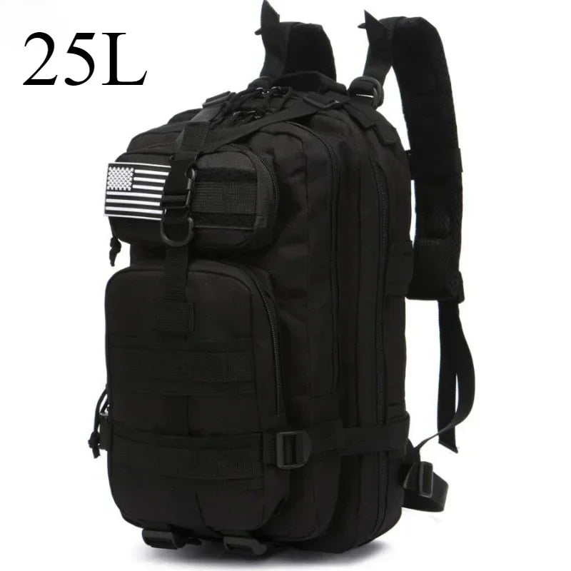 🎒 25L / 50L Tactical Molle Backpack – Outdoor & Multi‑Purpose