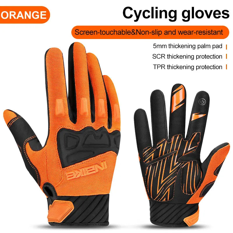 🧤 INBIKE MTB Cycling Gloves – 5mm Shock‑Absorbing