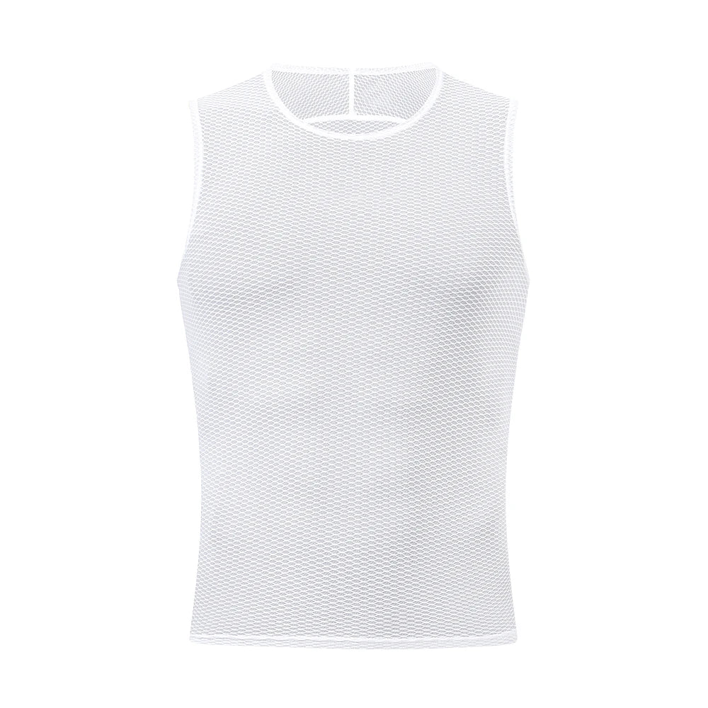 🚴 HISERWA Summer Mesh Cycling Base Layer Vest