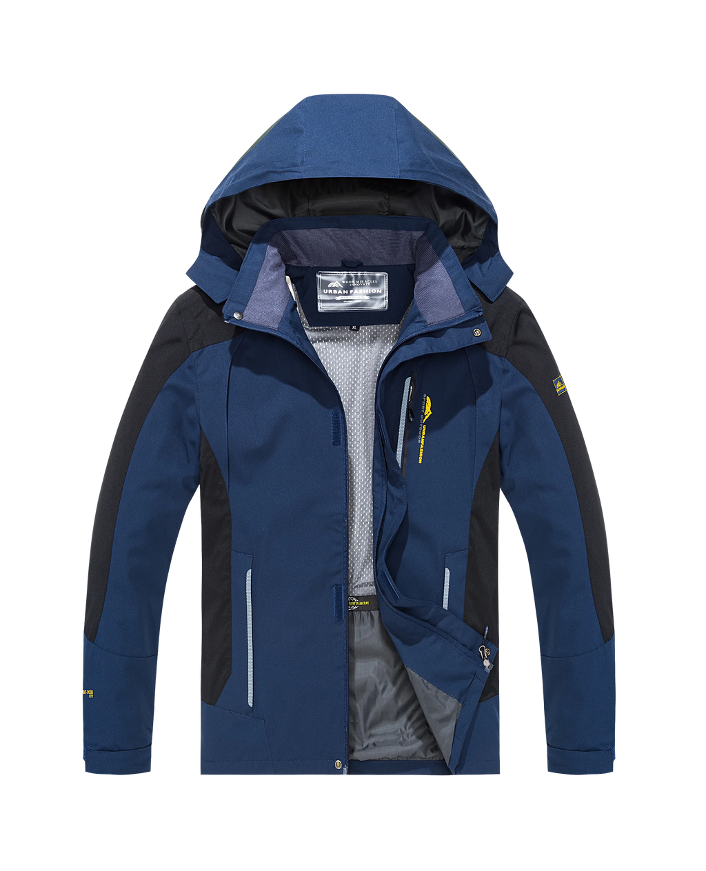 🧥 Men’s Large Size Waterproof Hiking & Outdoor Jacket