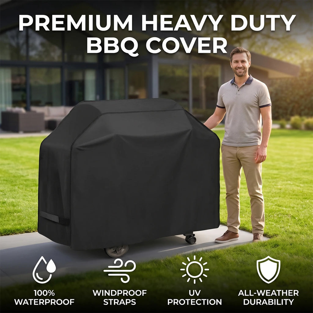 Durable Grill Guard Protects Against UV Rays, Wind and Dust, Fits Most Grills Including Weber, Char-Broil, Nexgrill