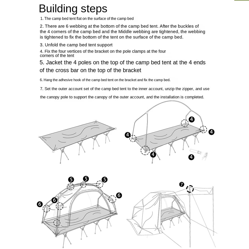 Cozy Bug-Free Camping Retreat™