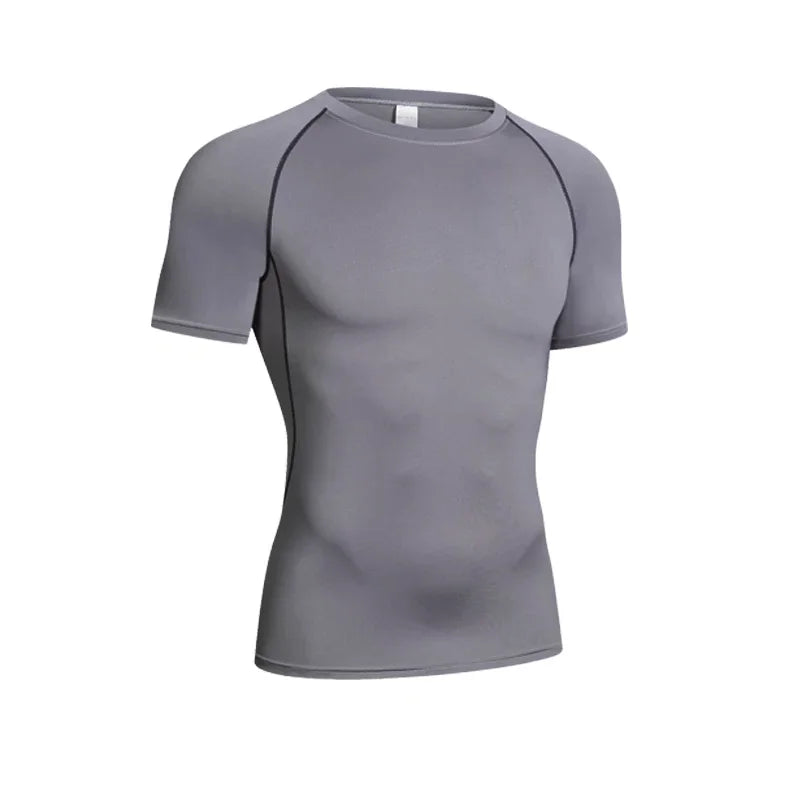 🖤 Men’s Black Compression Long Sleeve Base Layer