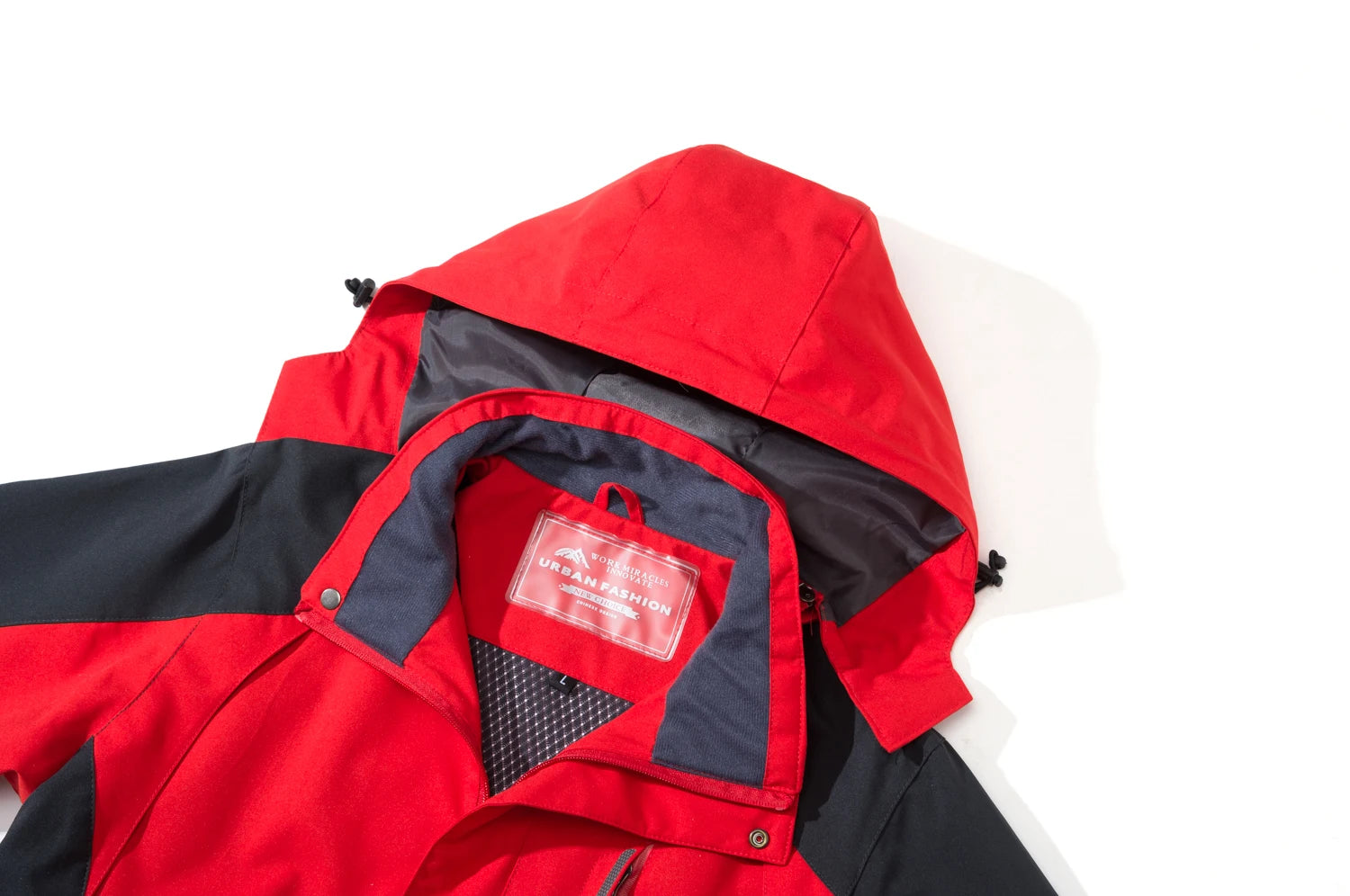 🧥 Men’s Large Size Waterproof Hiking & Outdoor Jacket