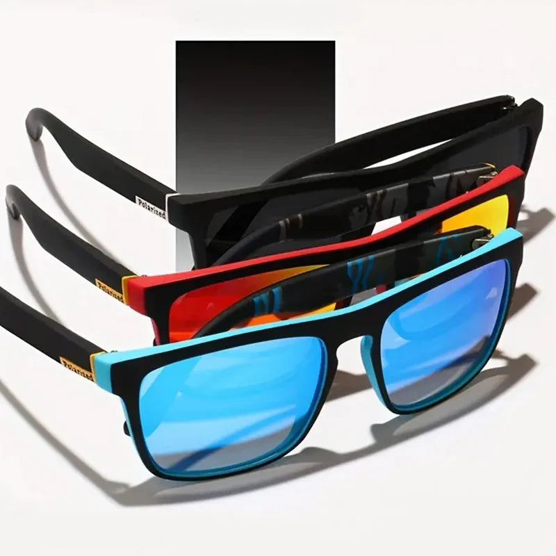 🕶️ Men’s Classic Square Sports Sunglasses (1/3/4 PCS Pack)
