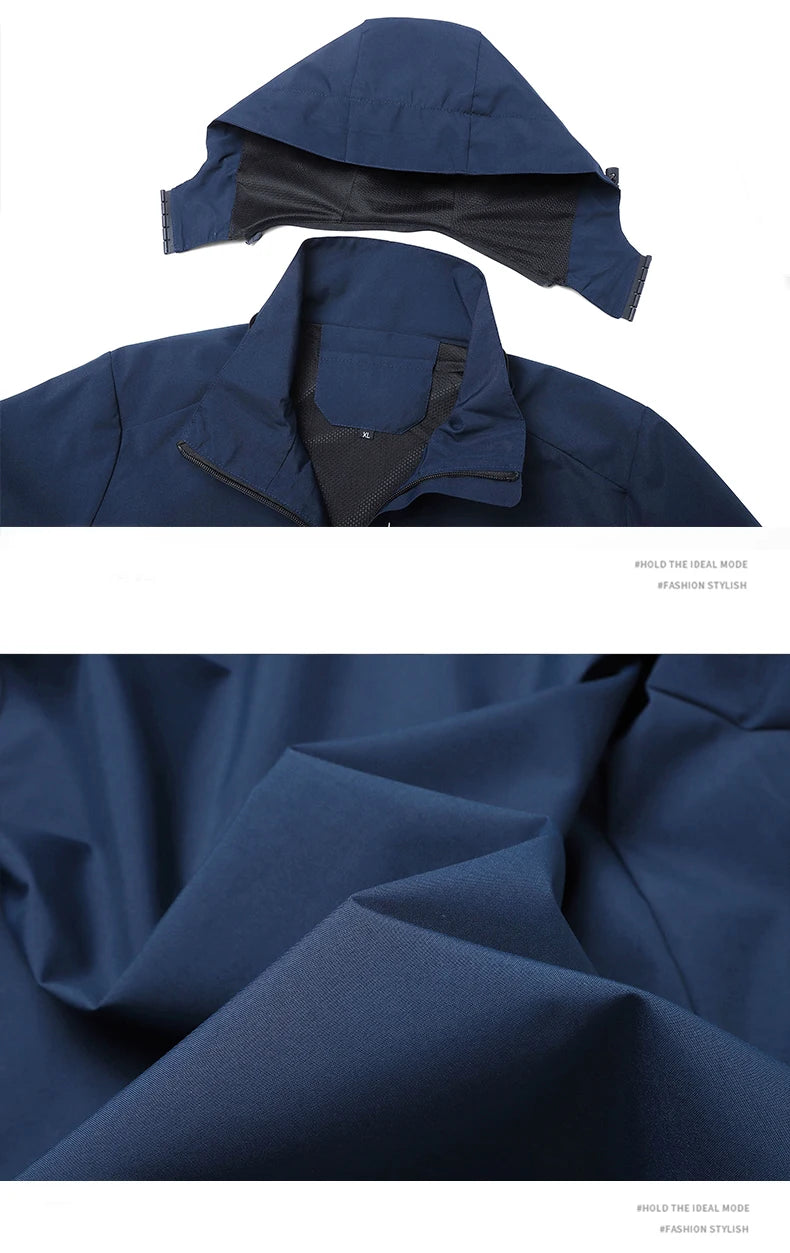 🧥 Men’s Casual Waterproof Windbreaker Jacket